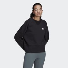 Флисовый джемпер Essentials Studio adidas Sportswear