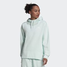 Флисовая худи Essentials Studio adidas Sportswear