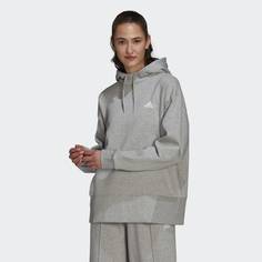 Флисовая худи Essentials Studio adidas Sportswear