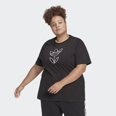 Футболка Always Original Graphic (Plus Size) adidas Originals