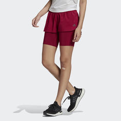 Шорты для бега Run Icons 2-в-1 adidas Performance