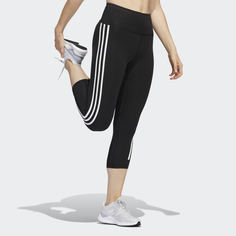 Леггинсы Optime TrainIcons 3-Stripes 3/4 adidas Performance