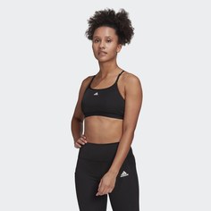 Спортивный бра Aeroreact Training Light-Support adidas Performance