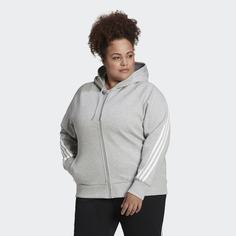 Толстовка adidas Sportswear Future Icons 3-Stripes (Plus Size)