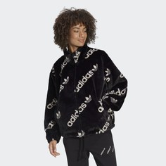 Куртка из искусственного меха adidas Originals