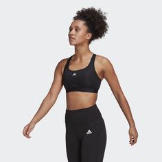 Спортивный бра Powerreact Medium-Support adidas Performance