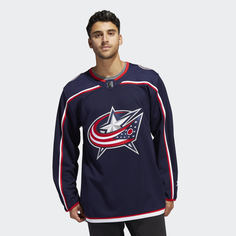 Оригинальный хоккейный свитер Blue Jackets Home adidas Performance