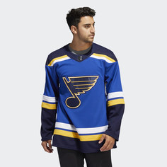 Оригинальный хоккейный свитер Blues Home adidas Performance