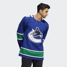 Оригинальный хоккейный свитер Canucks Home adidas Performance