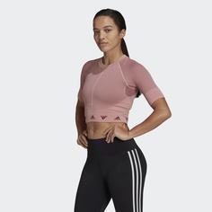 Футболка для фитнеса Aeroknit adidas Performance