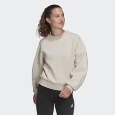 Флисовый джемпер adidas Sportswear Studio Lounge