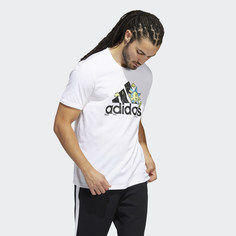 Футболка Illustrative Badge of Sport Graphic adidas Sportswear