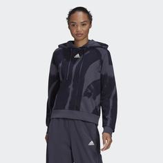 Толстовка W AOP HD SWT adidas Sportswear