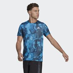 Футболка для бега Fast Graphic adidas Performance