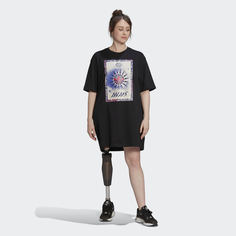 Платье-миди TEE DRESS adidas Originals