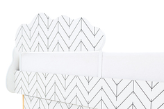 Бортик для кровати Stumpa Облако Ёлочки Hoff