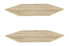 Комплект полок в угловой шкаф Оскар Hoff