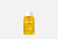 Антивозрастная ампульная сыворотка с 24К золотом и коллагеном Prettyskin