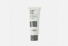 Очищающая матирующая маска для лица с углем и черной глиной Kiko Milano