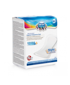Canpol Babies Прокладки послеродовые дышащие ночные, 10 шт