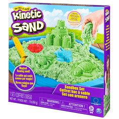 Kinetic Sand Кинетический песок Набор для лепки Песочница с формочками