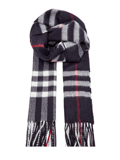 Классический шарф из кашемира с узором в клетку Burberry