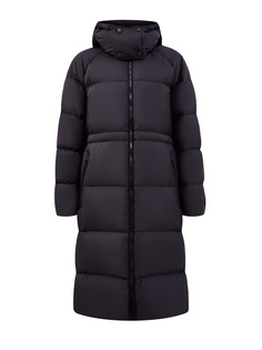 Удлиненный пуховик со съемным капюшоном и подкладкой Vintage Check Burberry