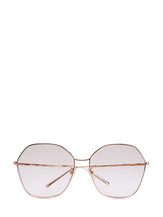 Очки в графической оправе с мерцающими стразами на дужках Givenchy (Sunglasses)