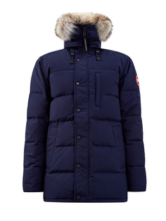 Стеганый пуховик Carson из ткани Arctic Tech® с меховой отделкой Canada Goose