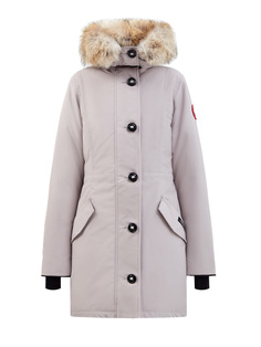 Парка Rossclair с утеплителем из пуха и съемной меховой отделкой Canada Goose