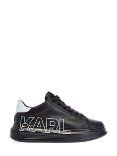 Кожаные кроссовки Kapri Karl с логотипом Outline