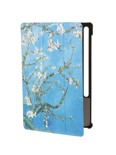 Чехол Zibelino для Samsung Tab S7 Plus / S7 FE 12.4 T970 / T735 с магнитом Sakura ZT-SAM-T970-PSKR