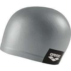 Шапочка для плавания Arena Logo Moulded Cap, 001912202, темно-серый, силикон