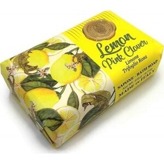 Мыло La Florentina Lemon & Pink clover / Лимон и Розовый клевер 275 г