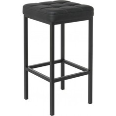 Стул Woodville Лофт кожзам d6 /черный матовый