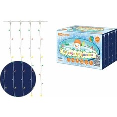 Гирлянда светодиодная TDM ELECTRIC Занавес 1,5х1,5 м, 168LED, многоцветн., 8 режимов, 250 В, IP20