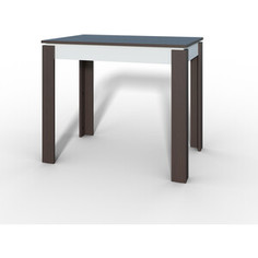 Стол обеденный Атмосфера Оптима венге/белый