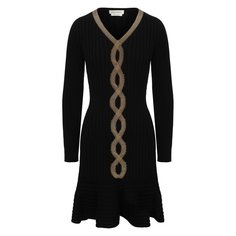 Шерстяное платье Alexander McQueen