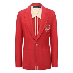 Хлопковый жакет Polo Ralph Lauren