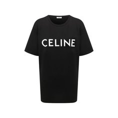 Хлопковая футболка Celine CÉline