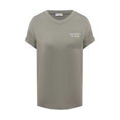 Хлопковая футболка Brunello Cucinelli