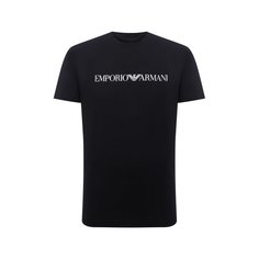 Хлопковая футболка Emporio Armani