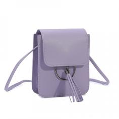 Сумка кросс-боди женская OrsOro OMS-0171 сиреневая