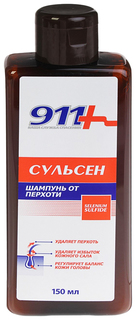 Шампунь 911 сульсен от перхоти 150 мл