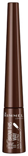 Пудра для бровей Rimmel Brow Shake Filling Powder 003 Dark Brown