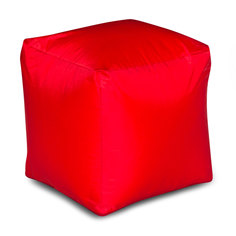 Бескаркасный пуф-куб DreamBag Куб one size, оксфорд, Красный