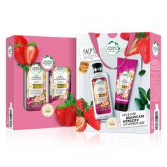 Подарочный набор Herbal Essences Белая клубника и сладкая мята шампунь 400мл бальзам 180мл