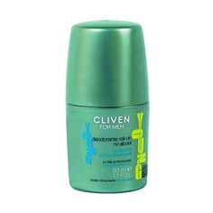 Дезодорант шариковый для тела Cliven For men young мужской 50 мл