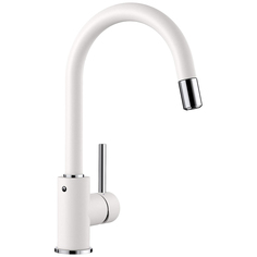 Смеситель для кухонной мойки Blanco MIDA-S 521457 белый