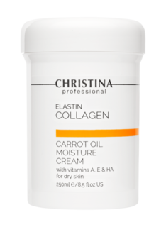 Крем для лица Christina Elastin Сollagen Carrot Oil Moisture Cream 250 мл